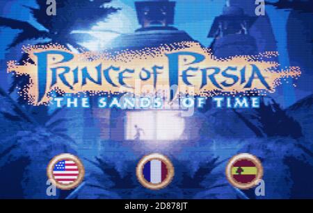 Prince of Persia - Sands of Time - Nintendo Game Gioco di ragazzi Advance - solo per uso editoriale Foto Stock