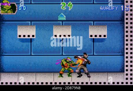 Teenage mutante Ninja Turtles 2 Battle Nexus - Nintendo Game Gioco di ragazzi Advance - solo per uso editoriale Foto Stock