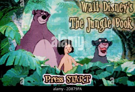 Jungle Book - Nintendo Game Boy Advance Videogame - Editoriale utilizzare solo Foto Stock