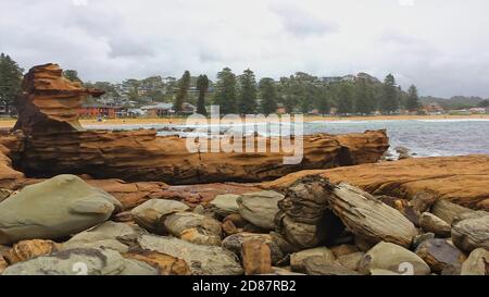 Avoca Beach a nord di Sydney Foto Stock