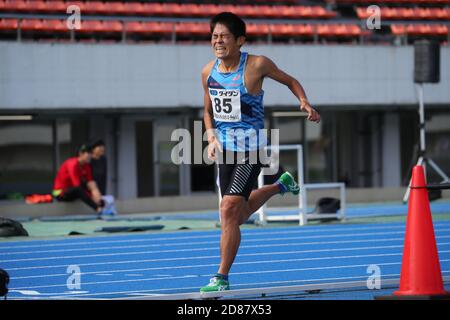 Tokyo, Giappone. 27 Ott 2020. Yuki Kawauchi Athletics : Tokyo Athletics Middle Distance Challenge uomini 800m al parco olimpico Komazawa General Sports Ground a Tokyo, Giappone . Credit: YUTAKA/AFLO SPORT/Alamy Live News Foto Stock