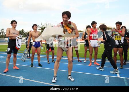 Tokyo, Giappone. 27 Ott 2020. Jun Mitake Athletics : Tokyo Athletics Middle Distance Challenge uomini 800m al Komazawa Olympic Park General Sports Ground a Tokyo, Giappone . Credit: YUTAKA/AFLO SPORT/Alamy Live News Foto Stock