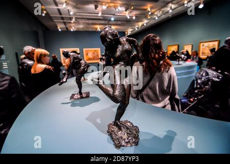 Foto editoriale del Museo Romantico d'Orsay a Parigi scattata data 25 dicembre 2018 Foto Stock