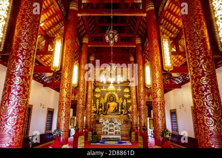 Tempio in Thailandia, digital photo foto come sfondo Foto Stock