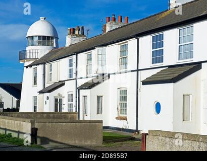 Faro nel villaggio di Paull, sull'estuario Humber, ad est di Hull, East Yorkshire, Humberside, Inghilterra Regno Unito Foto Stock