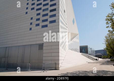 Bordeaux , Aquitaine / Francia - 16 10 2020 : residenza artistica MECA nuovo luogo di scena per le mostre nella città di Bordeaux Foto Stock