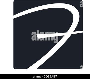 Design del logo Letter Vector Illustrazione Vettoriale