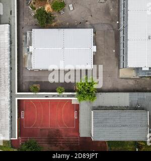 piazzole amatoriali dall'alto Foto Stock