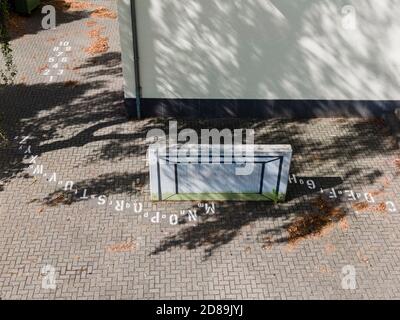 piazzole amatoriali dall'alto Foto Stock