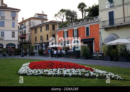 ITALIA, BRESCIA - 26 giugno 2019: Piazza Arnaldo (Piazzale Arnaldo), storico mercato del grano dei primi anni 19 dedicato al cittadino martire Foto Stock