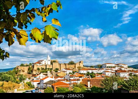 Penela città in Portogallo Foto Stock