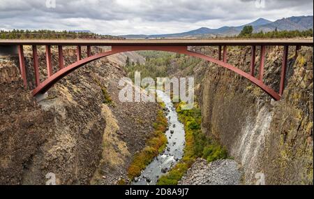 Punto di osservazione panoramico dello stato di Peter Skene Ogden Foto Stock