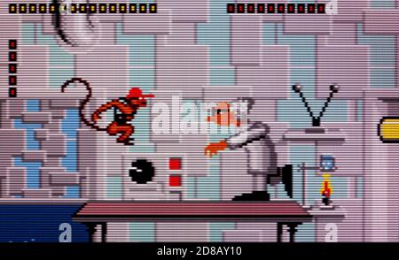 Gordo No 106 - la scimmia di laboratorio mutata - Atari Lynx Videogioco - solo per uso editoriale Foto Stock