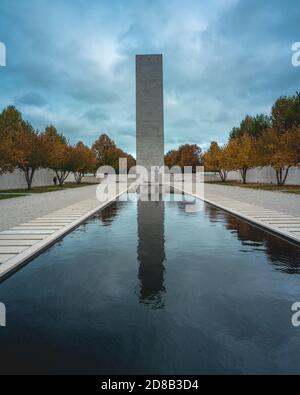Cimitero di guerra americano Magraten, Limburgo Paesi Bassi, 22 ottobre 2020 Foto Stock
