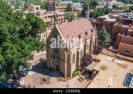 Cappella di Loreto, Santa Fe, New Mexico, NEGLI STATI UNITI Foto Stock