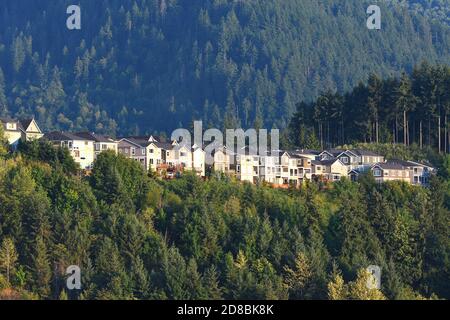 Issaquah Highlands Residential Area, Washington-USA Foto Stock