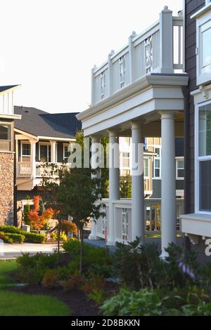 Issaquah Highlands Residential Area, Washington-USA Foto Stock