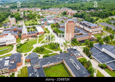 Università di Binghamton, Binghamton, NY, Stati Uniti Foto Stock