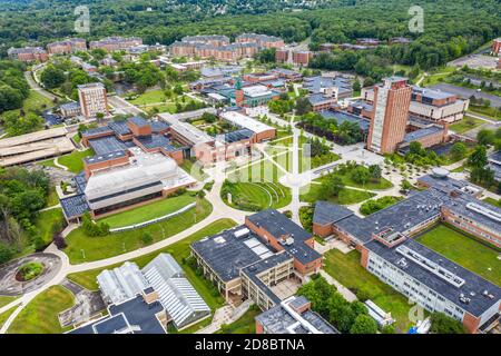 Università di Binghamton, Binghamton, NY, Stati Uniti Foto Stock