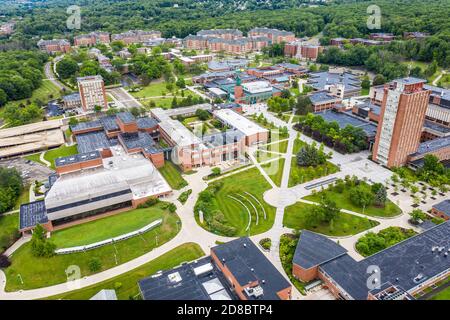 Università di Binghamton, Binghamton, NY, Stati Uniti Foto Stock