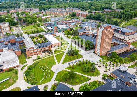 Università di Binghamton, Binghamton, NY, Stati Uniti Foto Stock