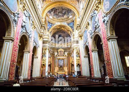 Chiesa Nuova conosciuta anche come Santa Maria in Vallicella in Roma Italia Foto Stock