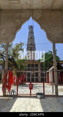 21 ottobre 2020 : Reengus, Jaipur, India / Tempio di balaji Sikar vicino Jaipur. Foto Stock