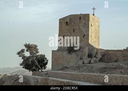 دير مار سابا Mar Saba, מנזר מר סבא, Israele, Izrael, ישראל; la Santa Lavra di San Sabbas; Wielka Ławra św. Saby; Sabas-Kloster; 玛尔萨巴 Foto Stock