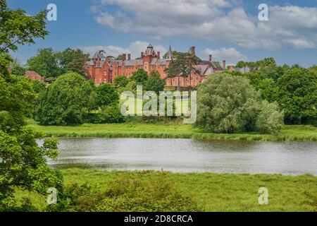 Framlingham College è un collegio indipendente, coeducativo e scuola di giorno nella città di Framlingham, vicino a Woodbridge, Suffolk, Inghilterra Foto Stock