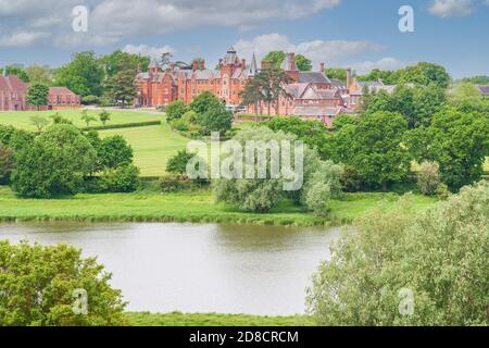 Framlingham College è un collegio indipendente, coeducativo e scuola di giorno nella città di Framlingham, vicino a Woodbridge, Suffolk, Inghilterra Foto Stock