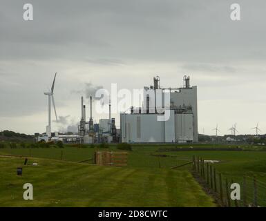 Lo stabilimento di ingegneria Millweld di Workington, Cumbria, Inghilterra Foto Stock