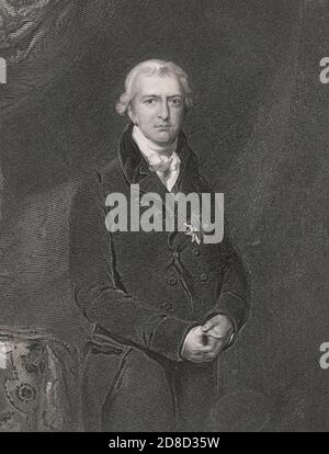 ROBERT JENKINSON, II conte di Liverpool (1770-1828) primo ministro britannico 1812-1827 Foto Stock
