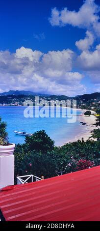 Grand Anse Beach, Grenada, dei Caraibi Foto Stock