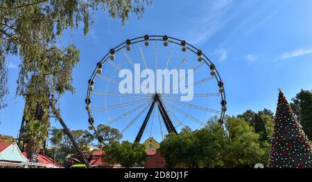 La Torre del terrore in Gold Reef City, Johannesburg, Sudafrica Foto Stock