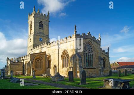 Regno Unito, South Yorkshire, Barnburgh, St Peter's Church Foto Stock