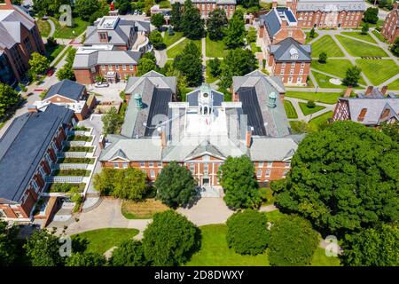 The Academy Building, Phillips Exeter Academy, Exeter, New Hampshire, USA Foto Stock