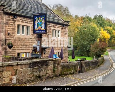 Il pub Gardeners Arms su Bilton Lane in Old Bilton Naer Harrogate North Yorkshire Inghilterra Foto Stock