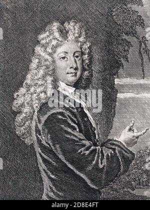 WILLIAM CONGREVE (1670-1729) drammaturgo inglese Foto Stock