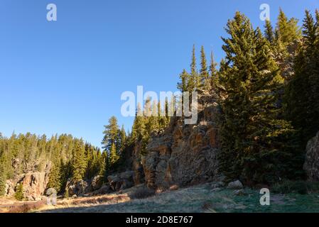 Valles Caldera National Preserve Foto Stock