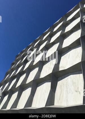 Beinecke Rare Book & Manuscript Library, Exterior View, Yale University, New Haven, Connecticut, USA Foto Stock