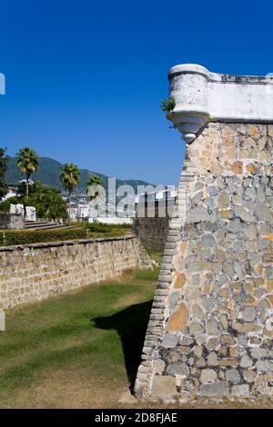 Fort San Diego nella città di Acapulco, Stato di Guerrero, Messico, America del Nord Foto Stock