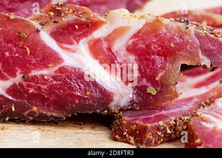 Carni essiccate Foto Stock