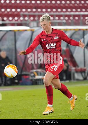 AZ Stadion Alkmaar, Paesi Bassi. 29 Ott 2020. Albert Gudmundsson durante la UEFA Europa League 2020/2021 fase di gruppo tra AZ Alkmaar vs HNK Rijeka il 29 ottobre. 2020 in AZ Stadion Alkmaar, Olanda Credit: SCS/Soenar Chamid/AFLO/Alamy Live News Foto Stock