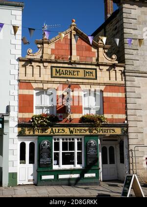 Market Inn, Lemon Quay, Truro, Cornovaglia. Foto Stock