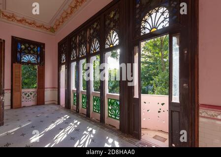 Palacio de Valle, edificio di architettura moresca a Cienfuegos, Cuba Foto Stock