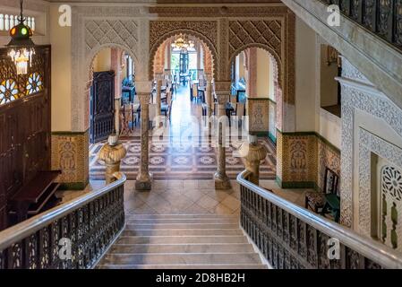 Palacio de Valle, edificio di architettura moresca a Cienfuegos, Cuba Foto Stock