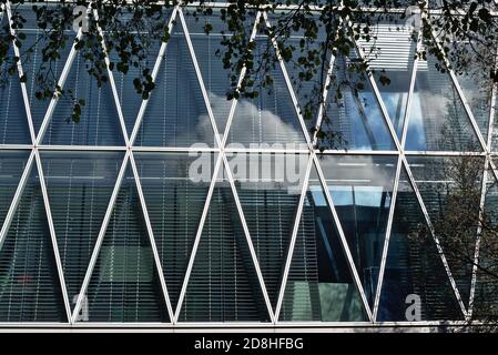 AUCKLAND, NUOVA ZELANDA - 01 luglio 2019: Vista dell'edificio degli uffici della compagnia assicurativa NZI nel centro di Auckland Foto Stock