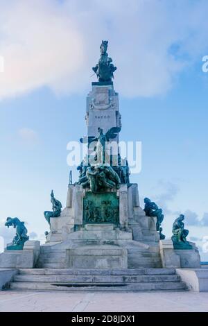 Monumento al generale Antonio Maceo. Il Generale José Antonio de la Caridad Maceo y Grajales fu il secondo comandante dell'Esercito cubano di Indipendenza.Cub Foto Stock