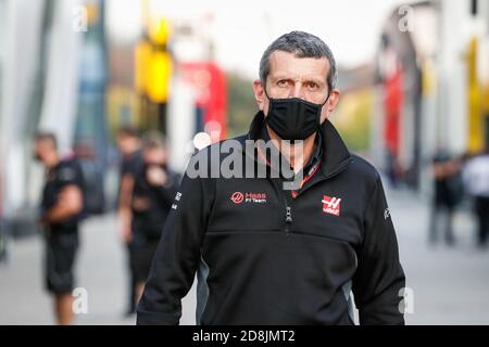 Imola, Italia. 30 ottobre 2020. STEINER Guenther (ita), Team Principal del team di F1 Haas, ritratto durante il Gran Premio dell'emilia Romagna 2020, Gran Premio dell'Emilia Romagna, Gran Premio dell'Emilia Romagna, dal 31 ottobre al 1° novembre 2020 sull'autodromo internazionale Enzo e Dino Ferrari, a Imola, Italia - Foto Antonin Vincent / DPI Credit: LM/DPPI/Antonin Vincent/Alamy Live News Foto Stock