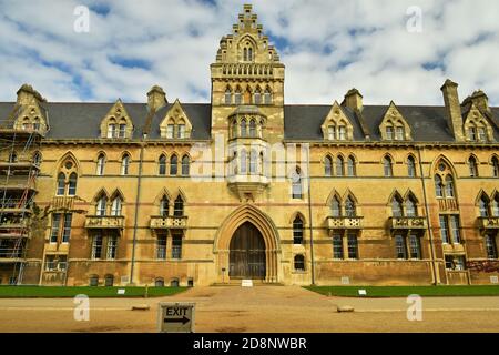 The Meadow Building of Christ Church, un collegio costituente dell'Università di Oxford in Inghilterra Foto Stock